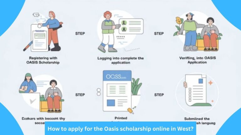 How to apply for the Oasis scholarship online in West?